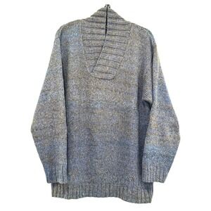 Women's Gray Sweater Cardigan